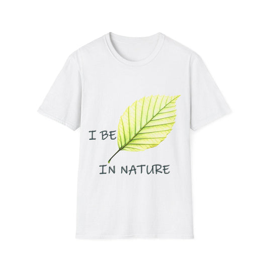 Nature-Inspired 'I Be-Leaf In Nature' Tee - Unisex Short Sleeve Shirt, Eco-Friendly Fashion, Gift for Nature Lovers, Inspirational Apparel