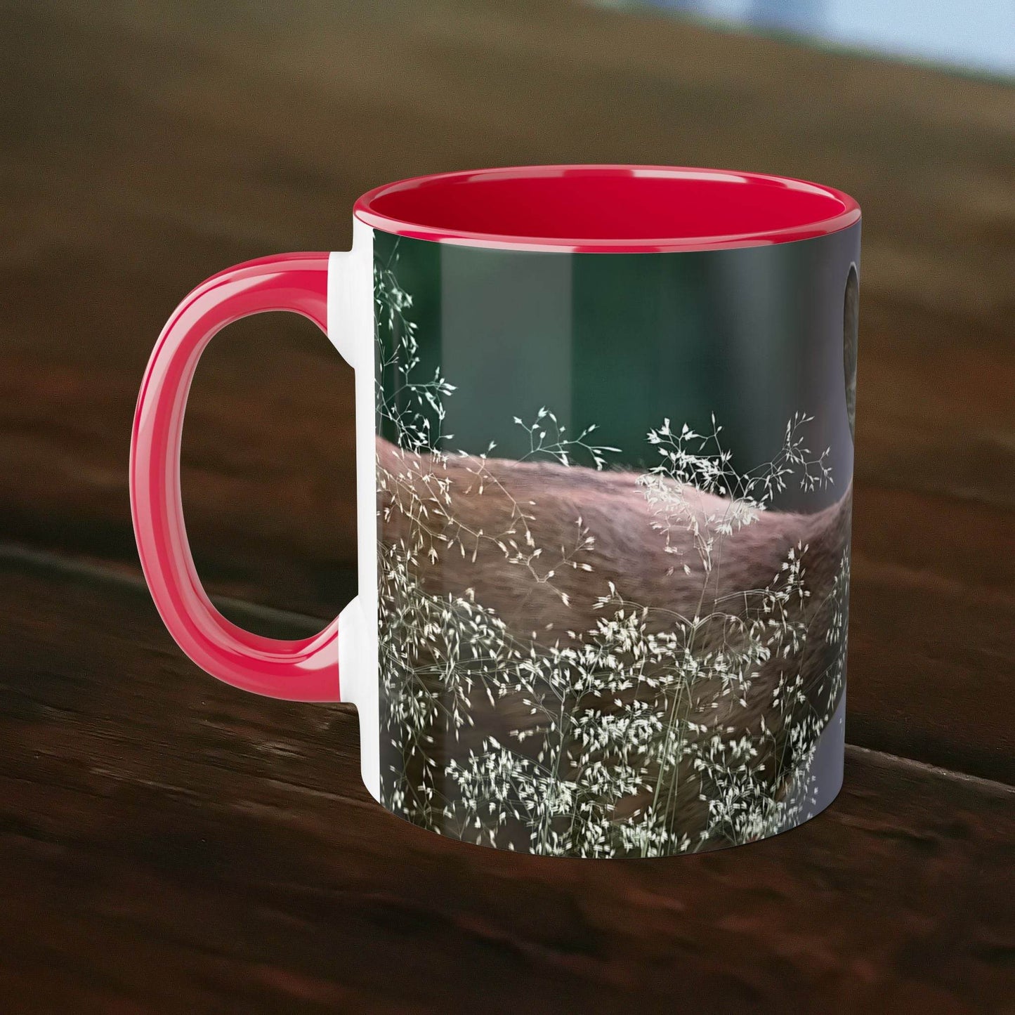 Mug Nature-Inspired Deer Print