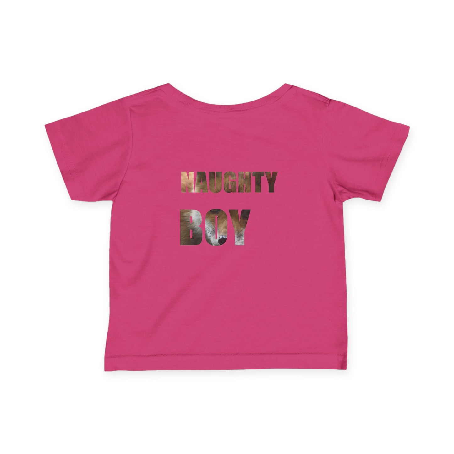 Fox Infant Tee, Cute Boy Naughty Boy Shirt, Playful Baby Top, Adorable Toddler T-Shirt, Special Occasion Outfit, Baby Shower Gift, Birthday