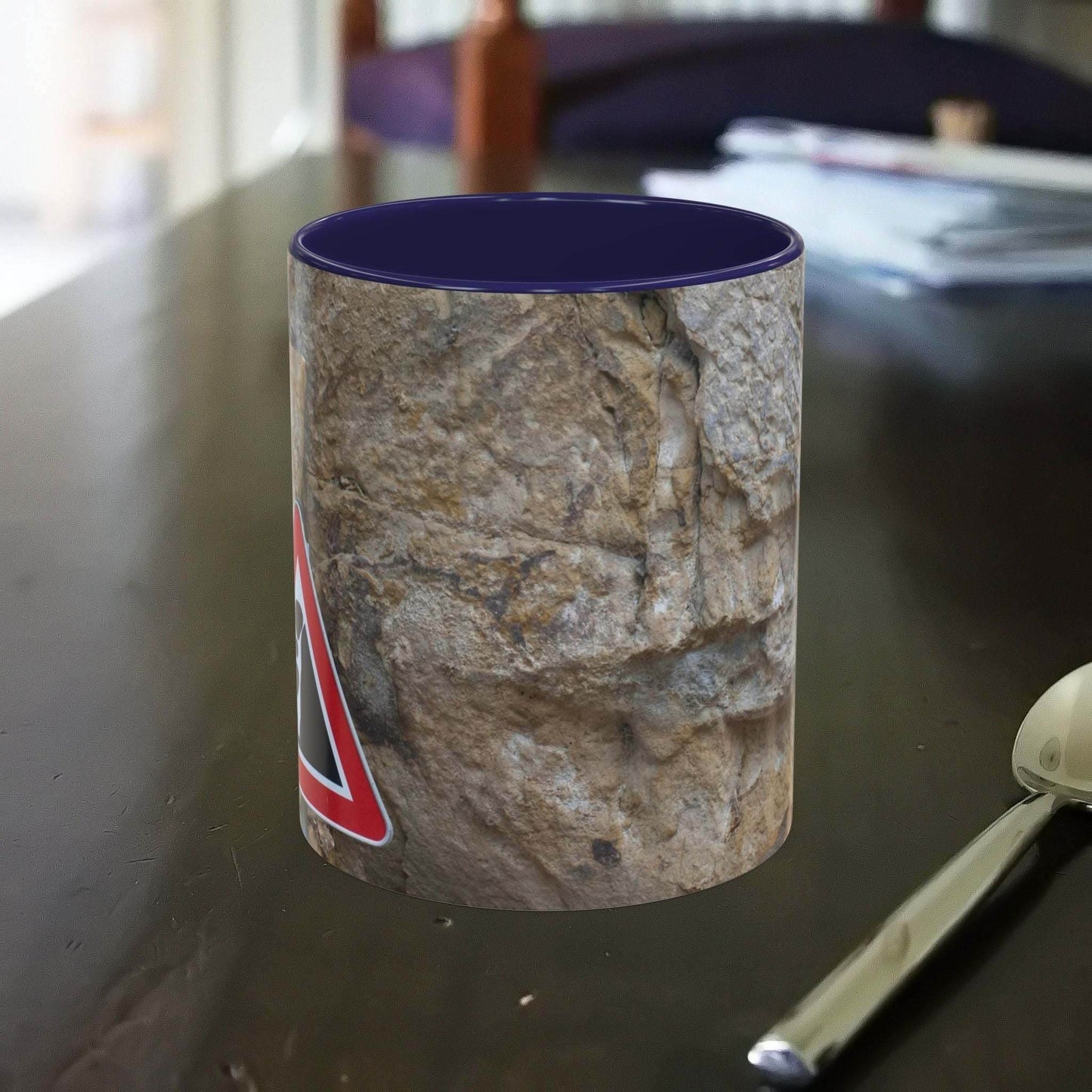 Rocky Mug, Mountain Lovers, Danger of Falling Rocks - A Pretty Print