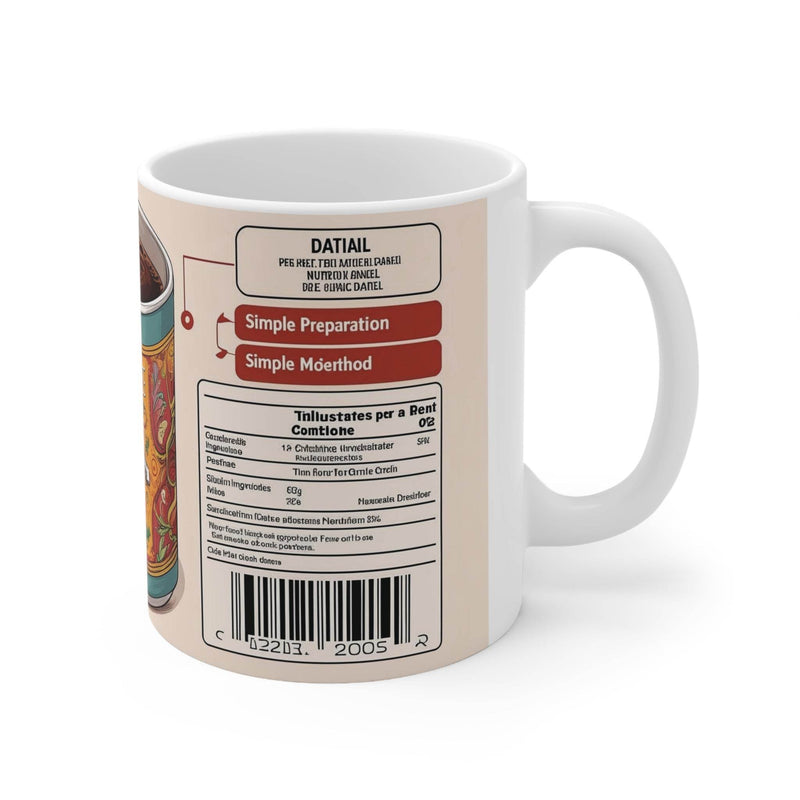 Glänzender 325ml heißer Kaffee Spezialgeschmack Kaffeebecher mit robustem Henkel, ein sicheres Geschenk für Kaffeeliebhaber.