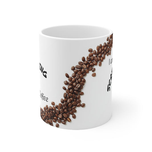 I Am Screaming For Coffee Mug | Coffee Bean Design