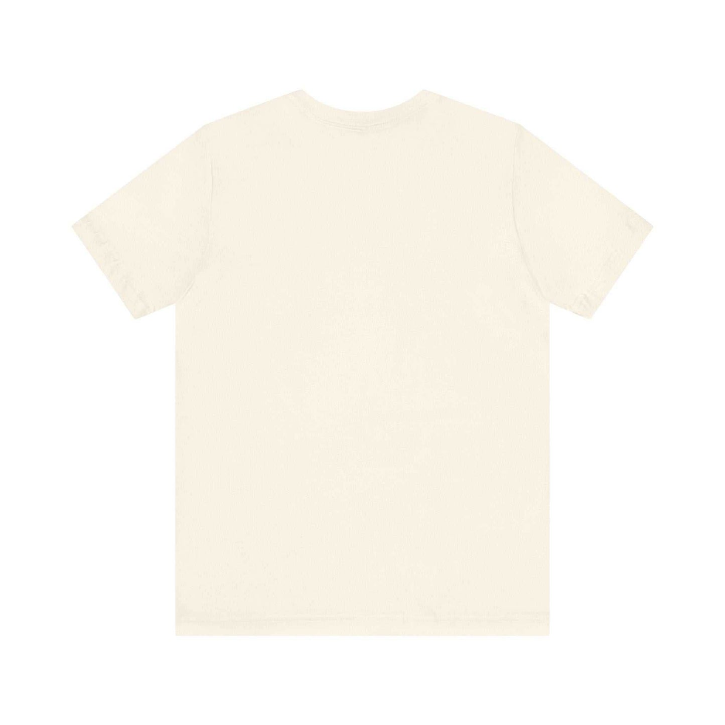Nature-Inspired 'Be' Leaf Tee, unisex short sleeve, eco-friendly fashion.