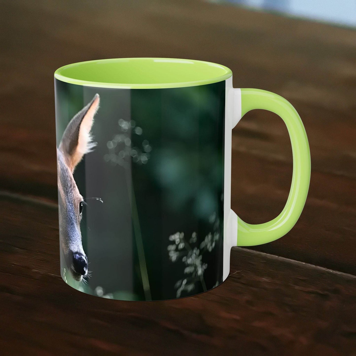 Mug Nature-Inspired Deer Print