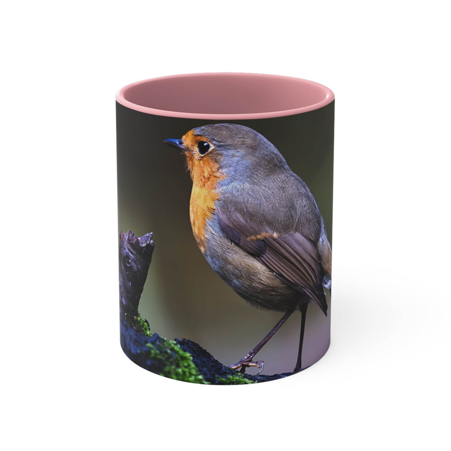 Mug - Robin Mug, White Ceramic