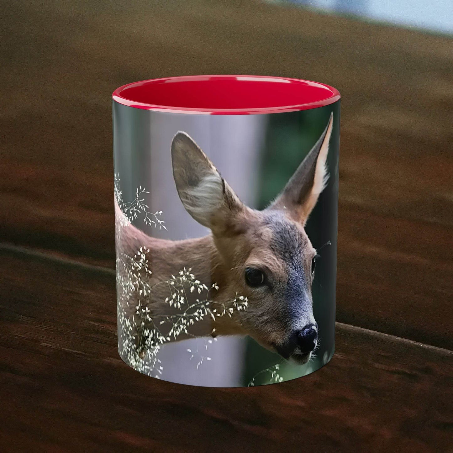 Mug Nature-Inspired Deer Print