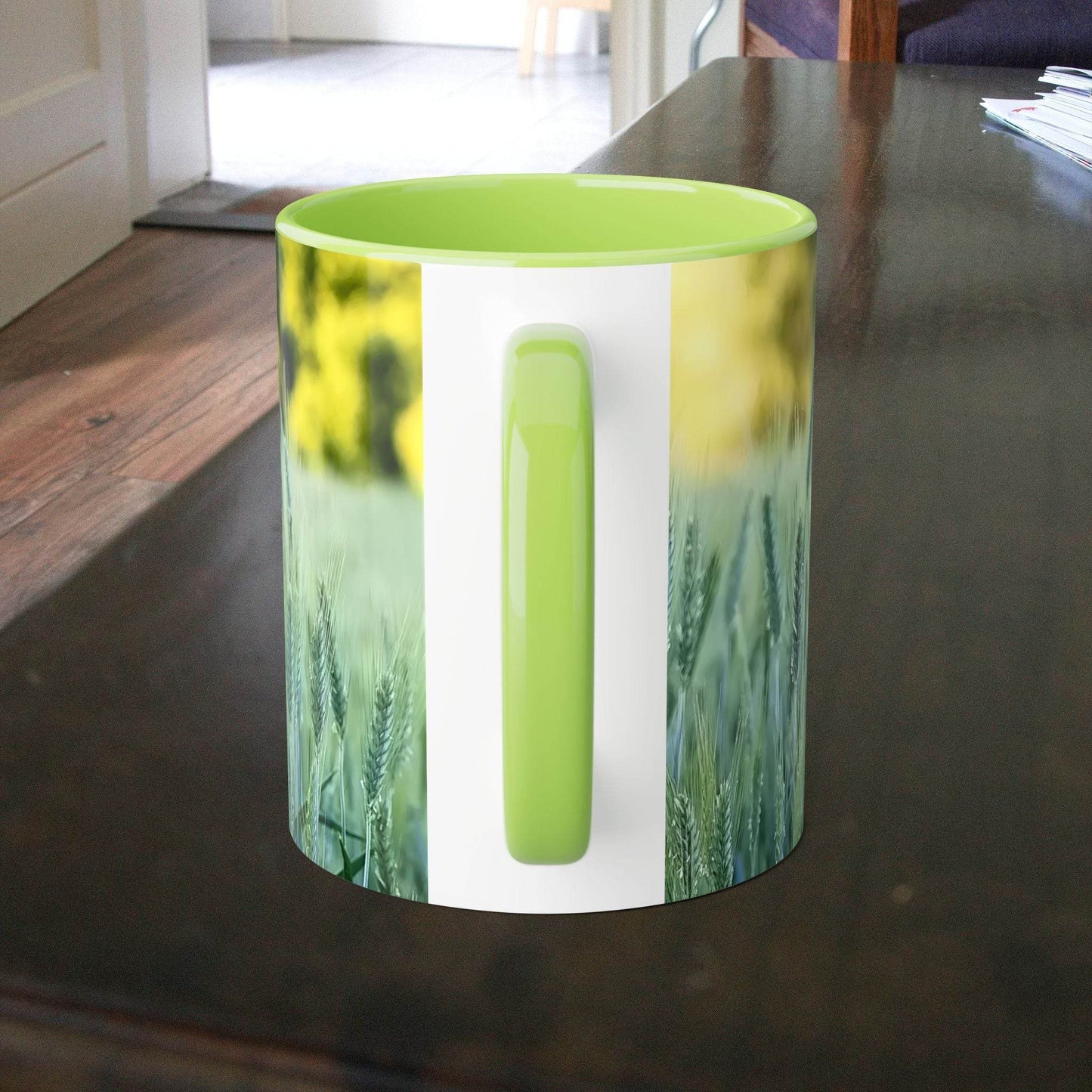 Mug - Wheat Field Design Coffee Mug