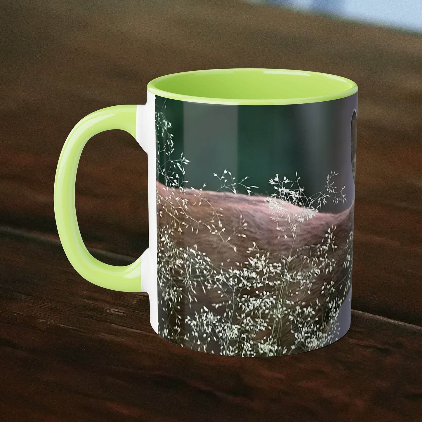 Mug Nature-Inspired Deer Print