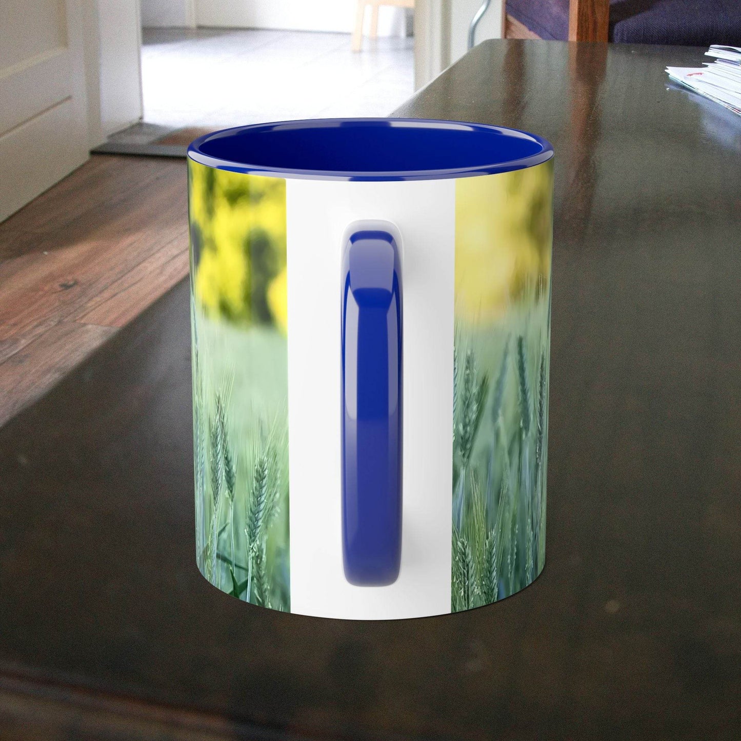 Mug - Wheat Field Design Coffee Mug
