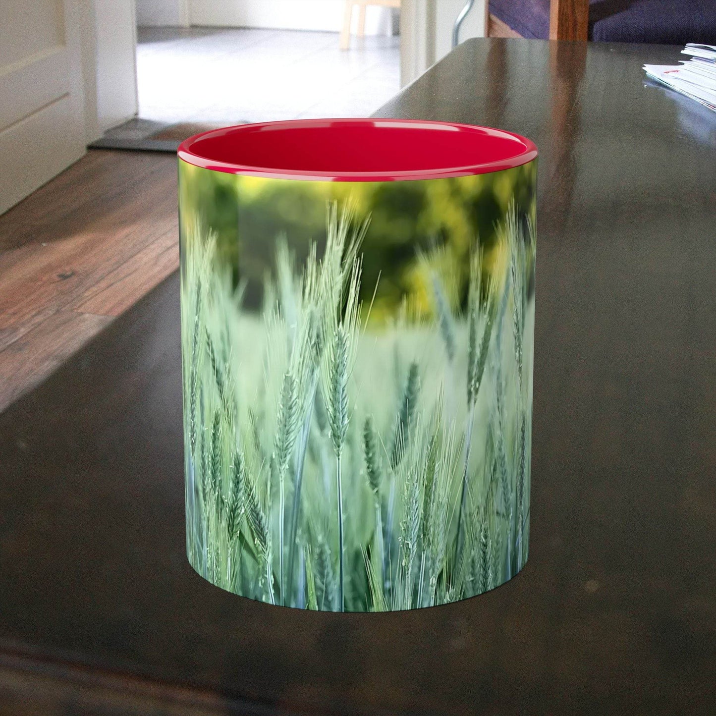 Mug - Wheat Field Design Coffee Mug