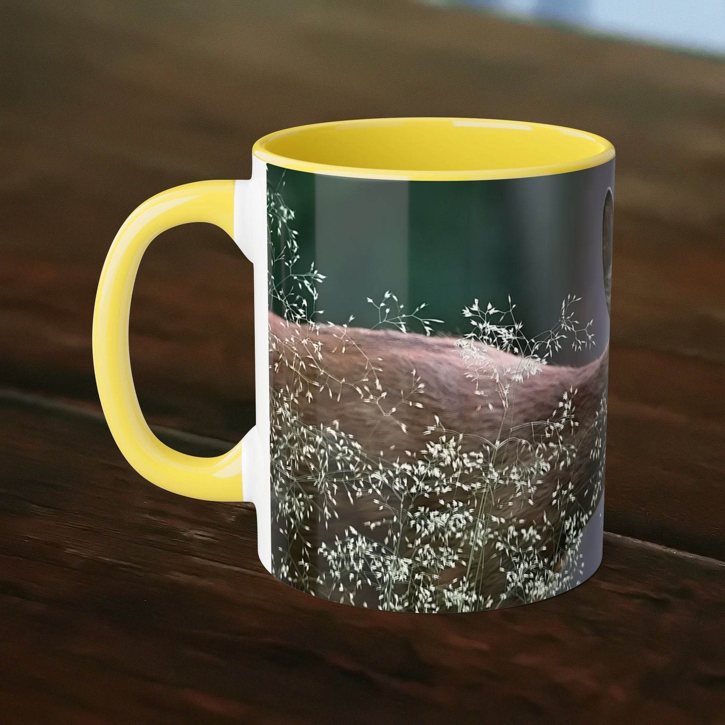 Mug Nature-Inspired Deer Print