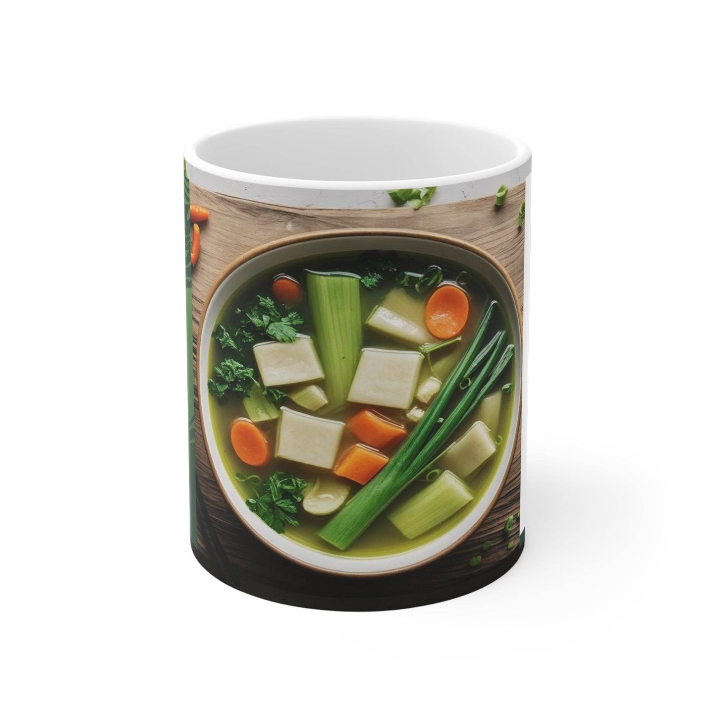 Mug Chinese Vegetable Soup Design - A Pretty Print