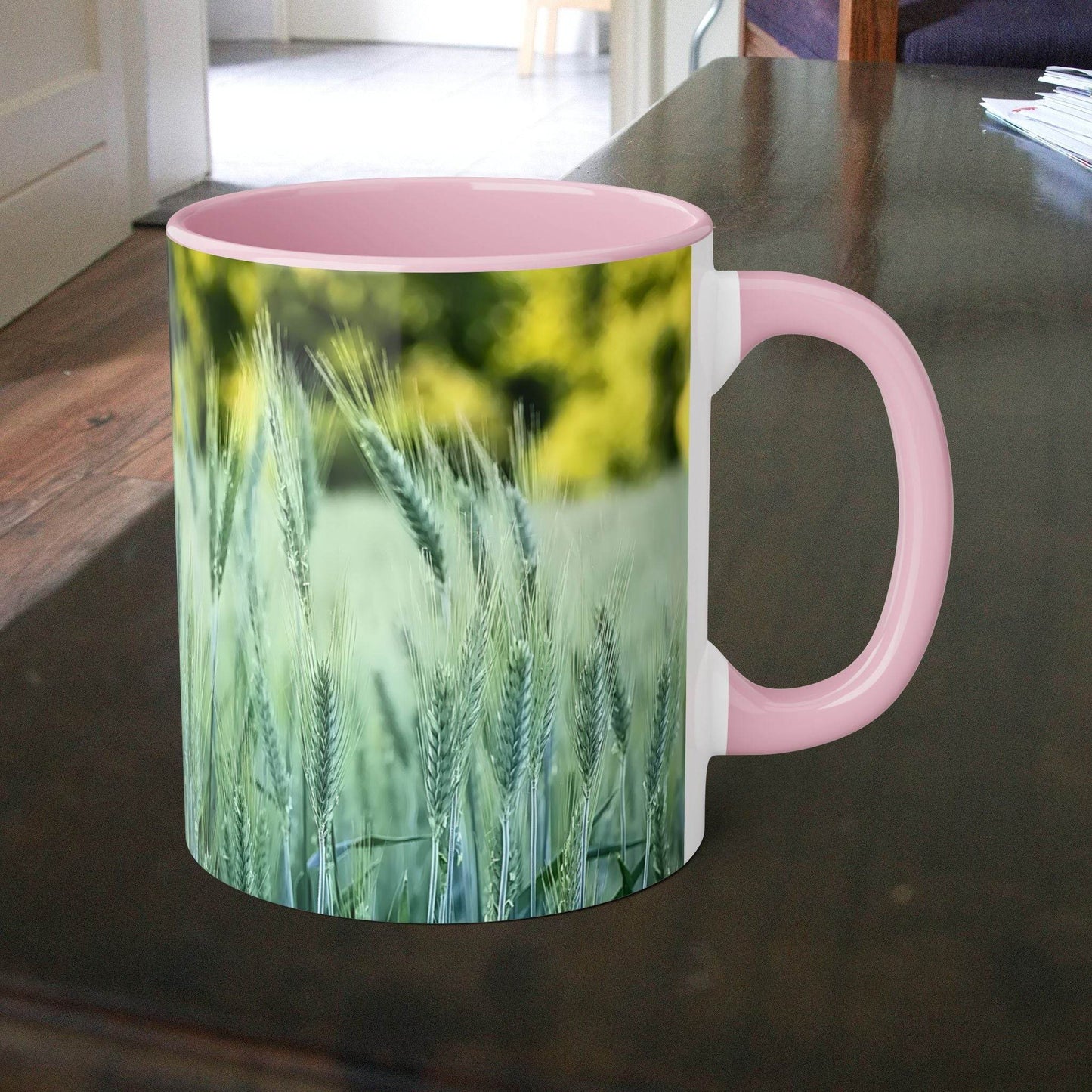 Mug - Wheat Field Design Coffee Mug