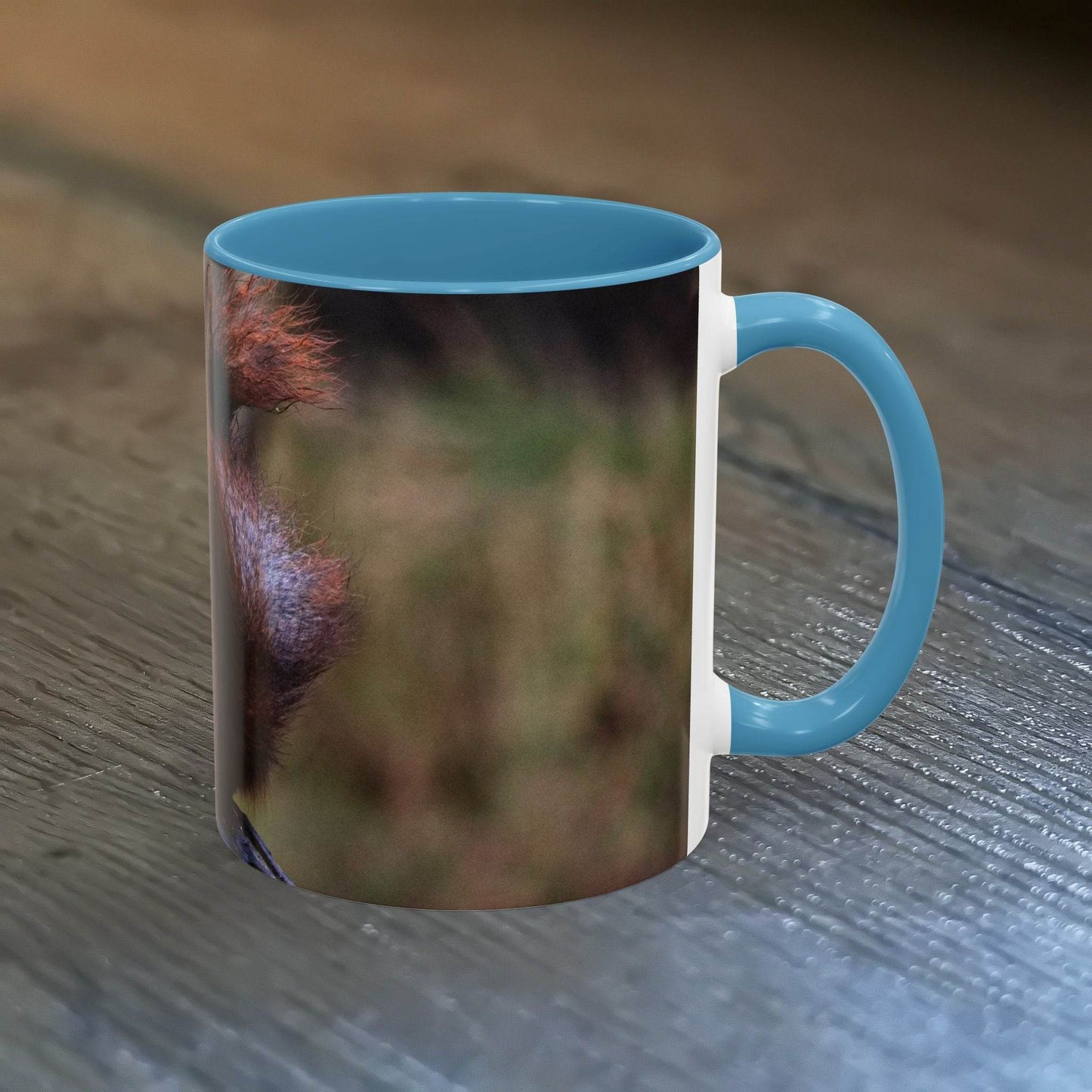 Squirrel Coffee Mug with cute animal design, perfect gift for nature lovers.