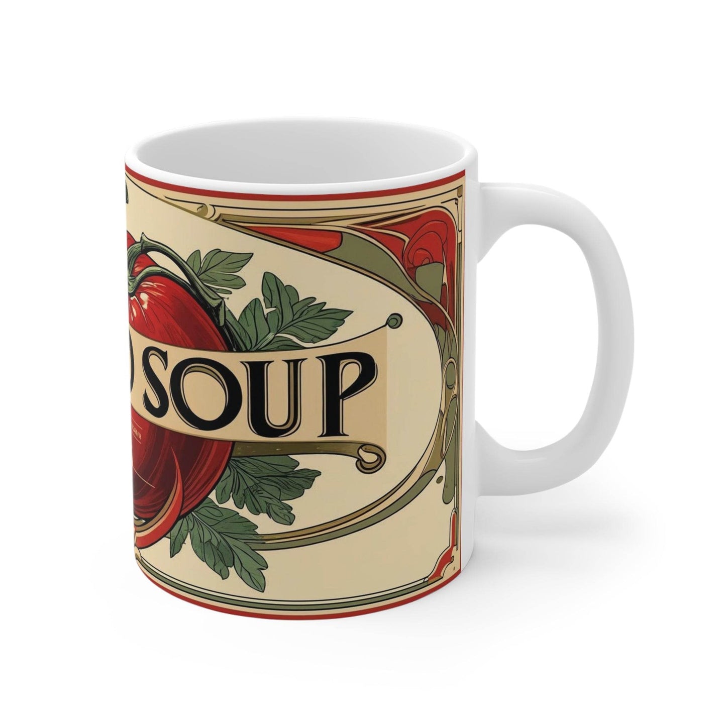 Mug - Tomato Soup Mug, Delicious flavour - A Pretty Print