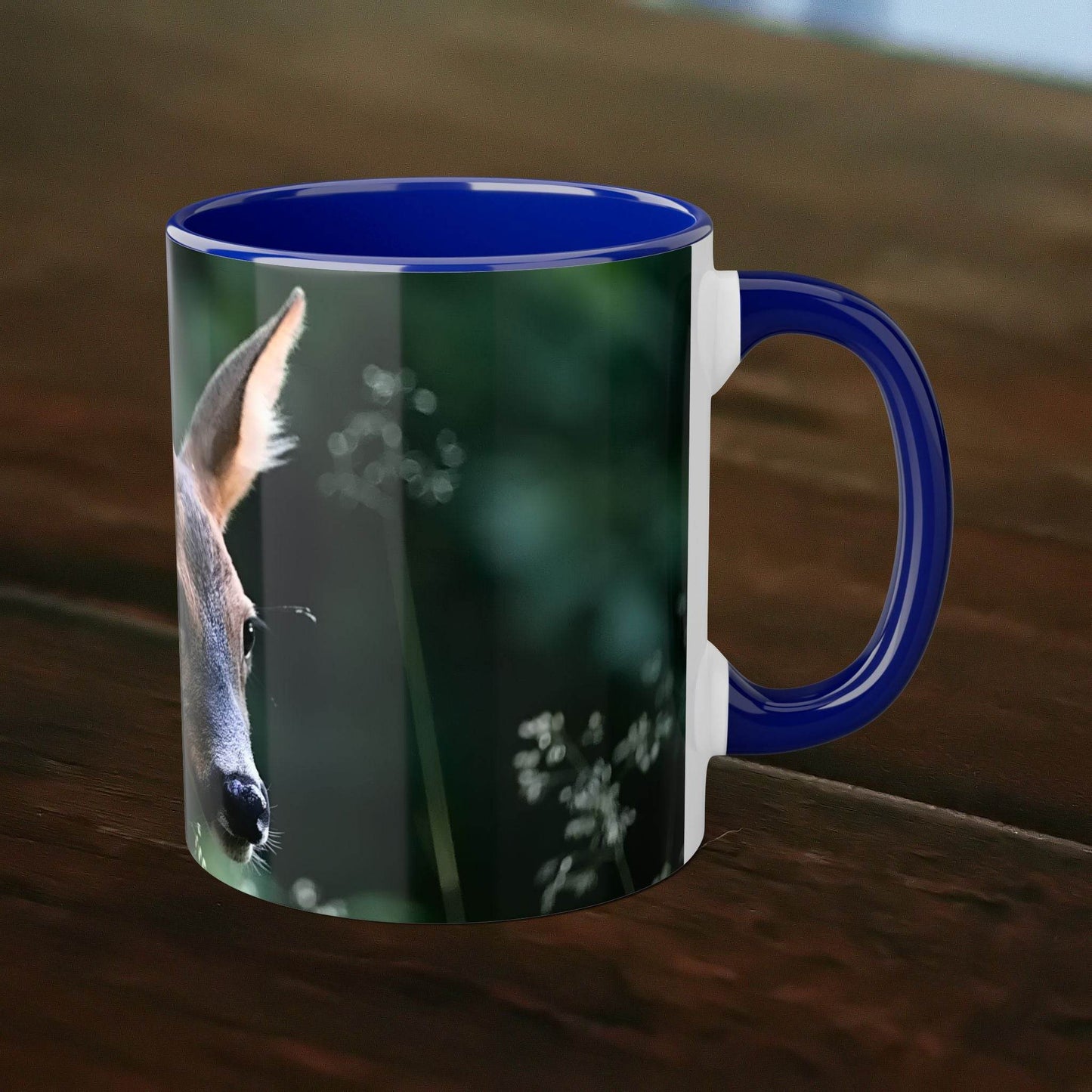 Mug Nature-Inspired Deer Print