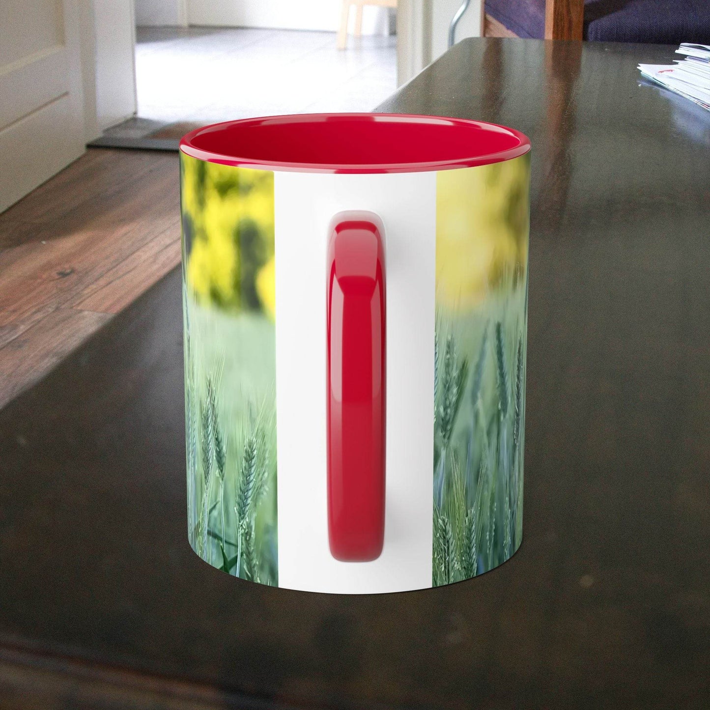 Mug - Wheat Field Design Coffee Mug
