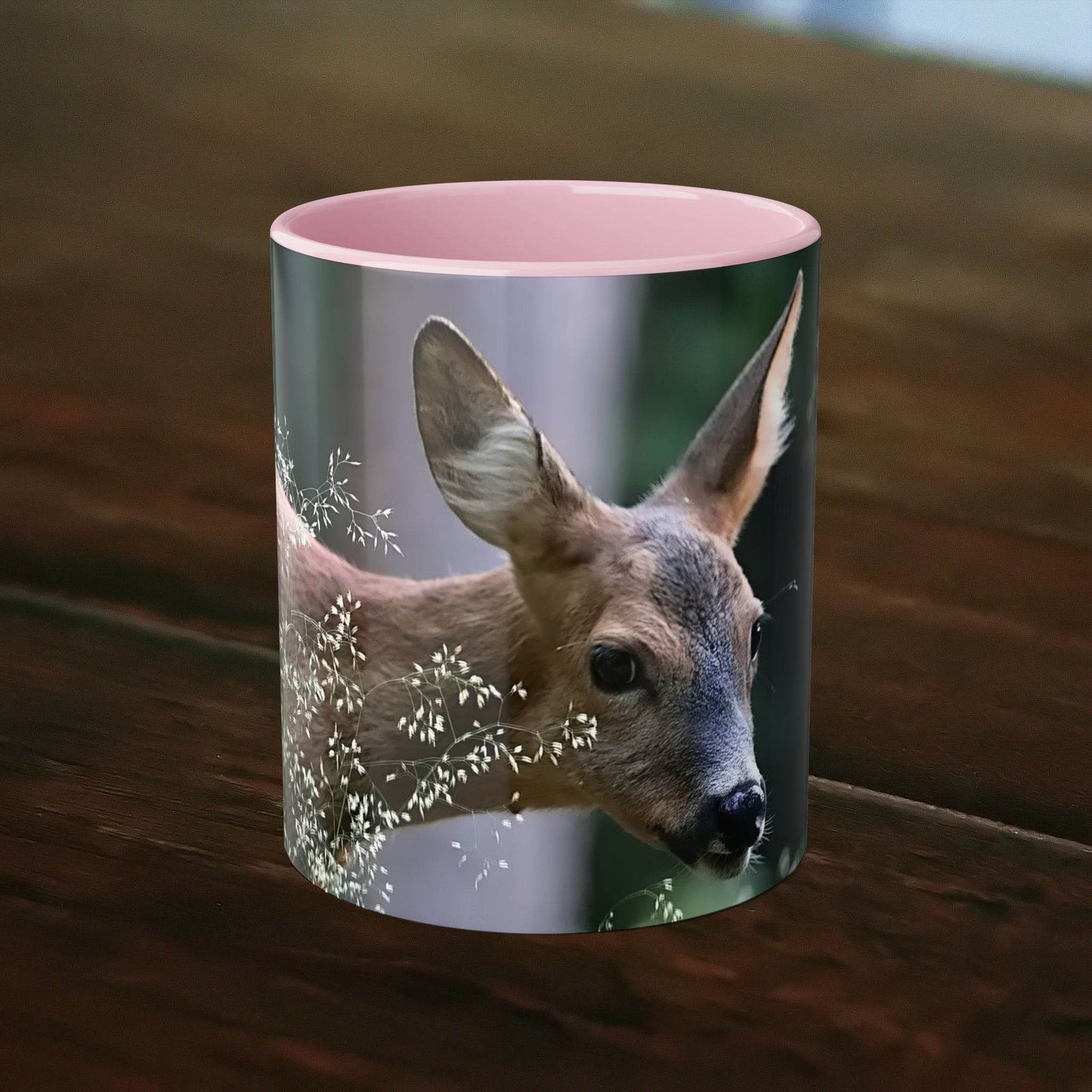 Mug Nature-Inspired Deer Print