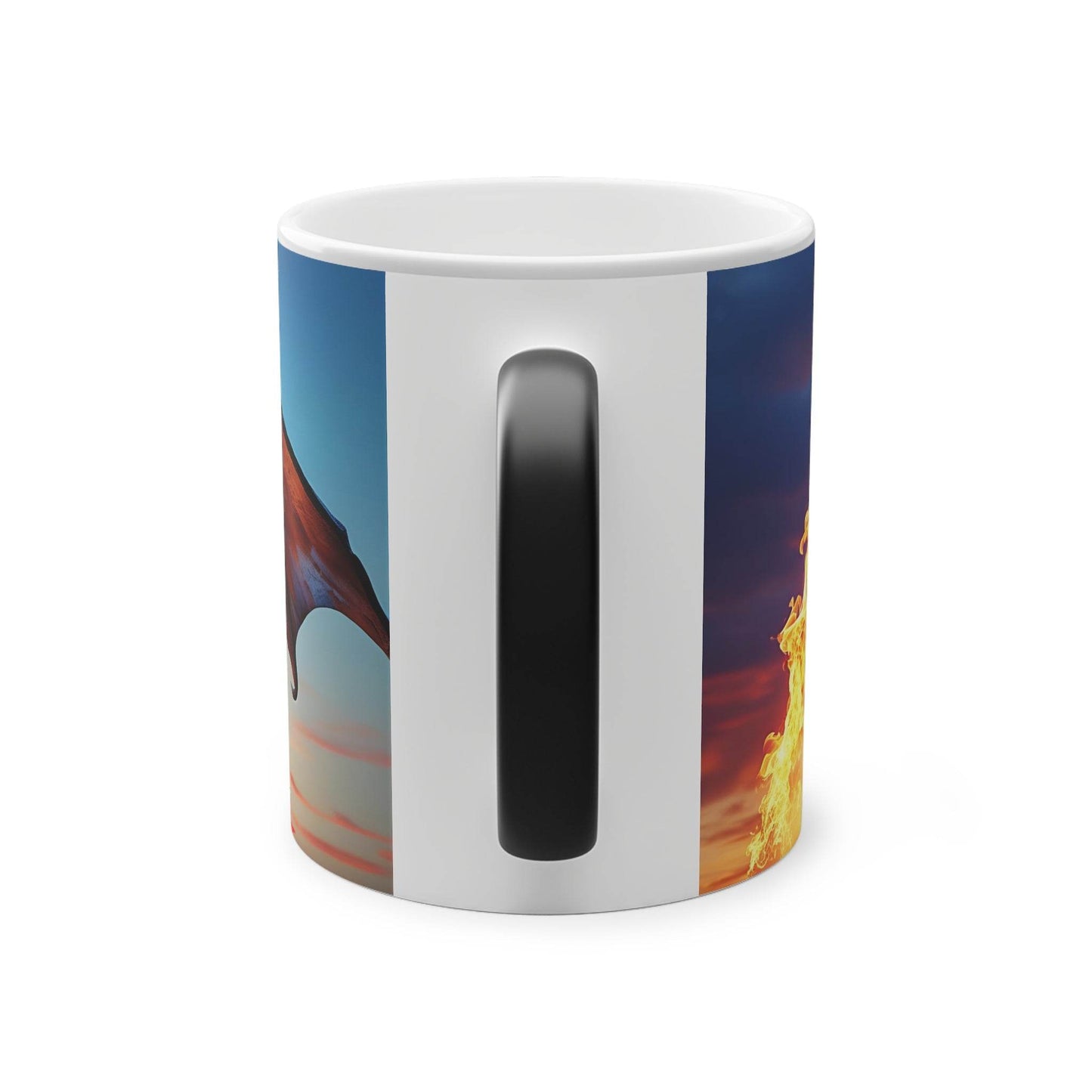 Fantasy Dragon Magic Mug - Enchanting Coffee Cup, Ideal for Gifts, Collectibles, and Home Decor - A Pretty Print