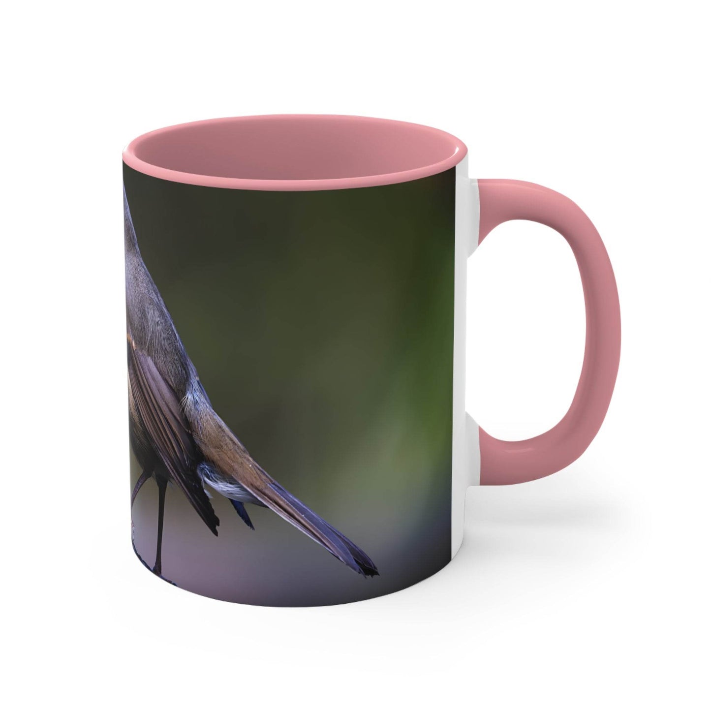 Mug - Robin Mug, White Ceramic