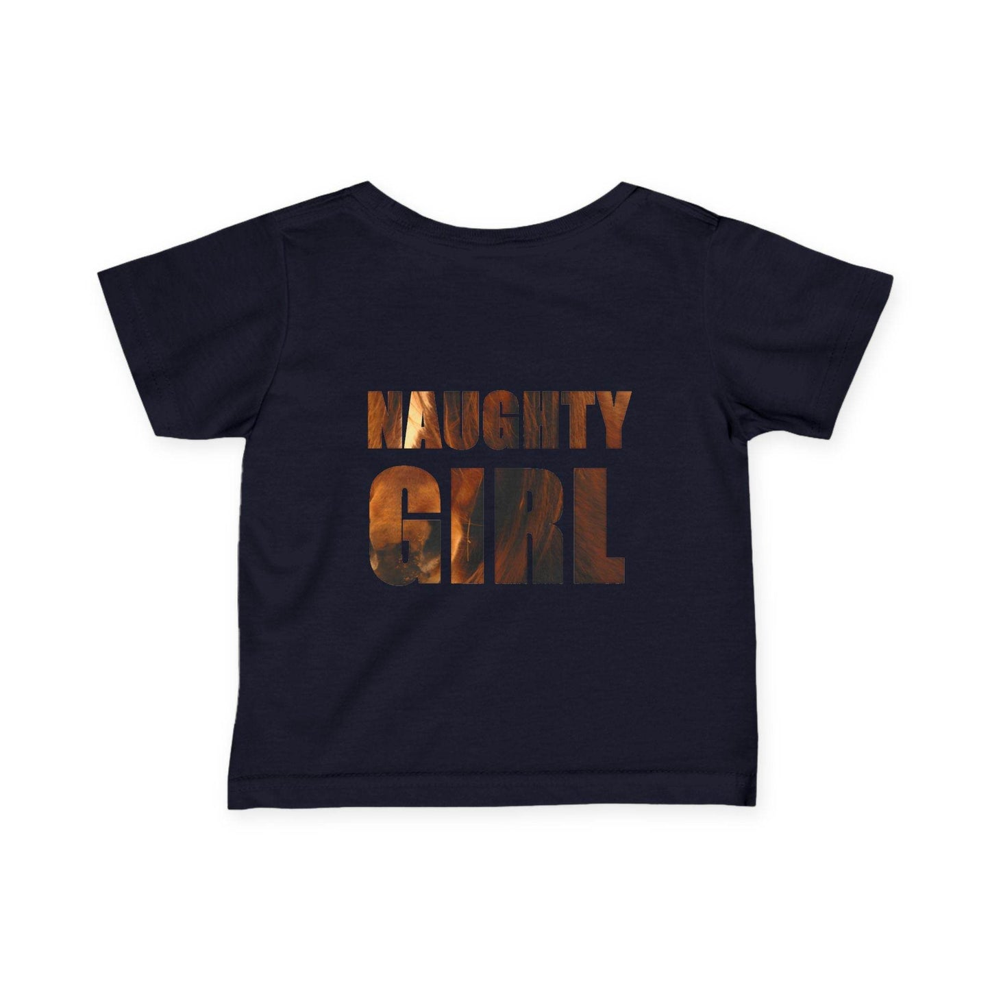 Infant Tee, Horse Photo, Cute Girl, Naughty Girl, Baby Shirt, Animal Lover Gift