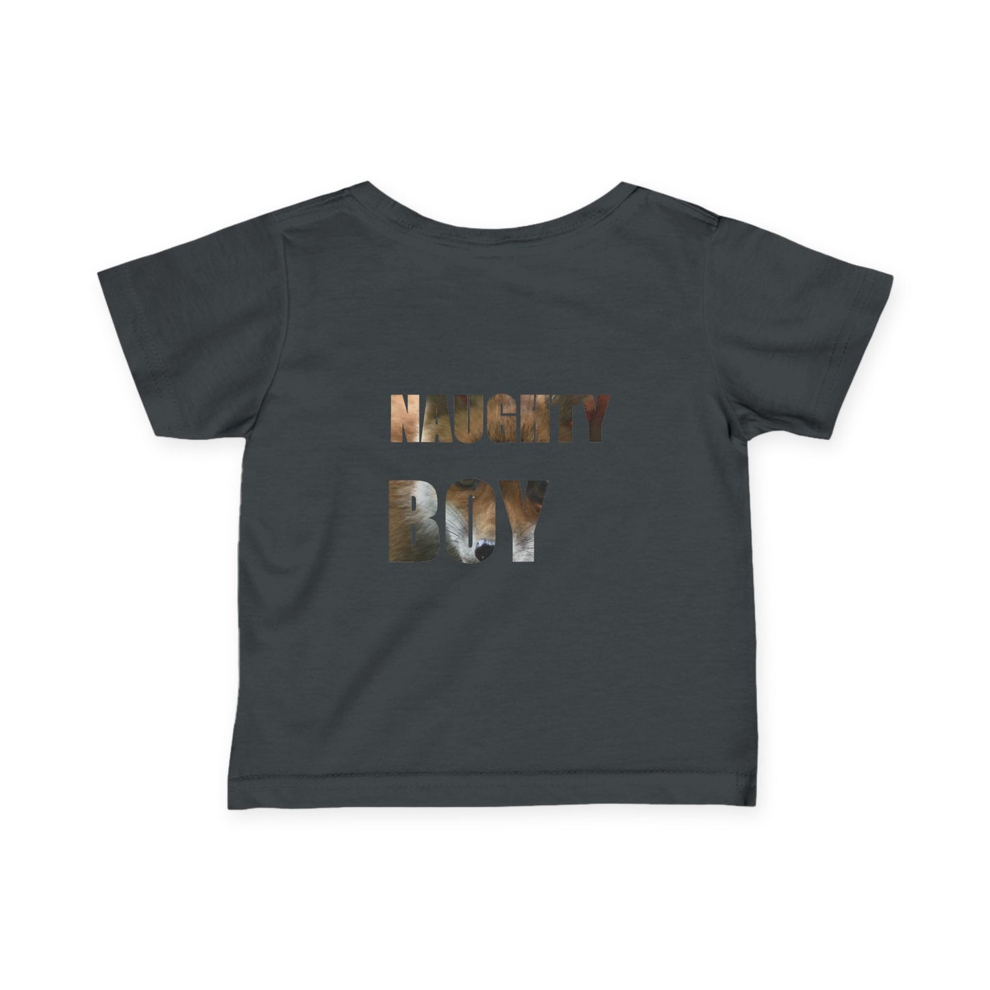 Peuter T-shirt cute boy naughty boy, baby T-shirt, baby shirt, kindertop, grappige peuterkleding met tekstontwerp