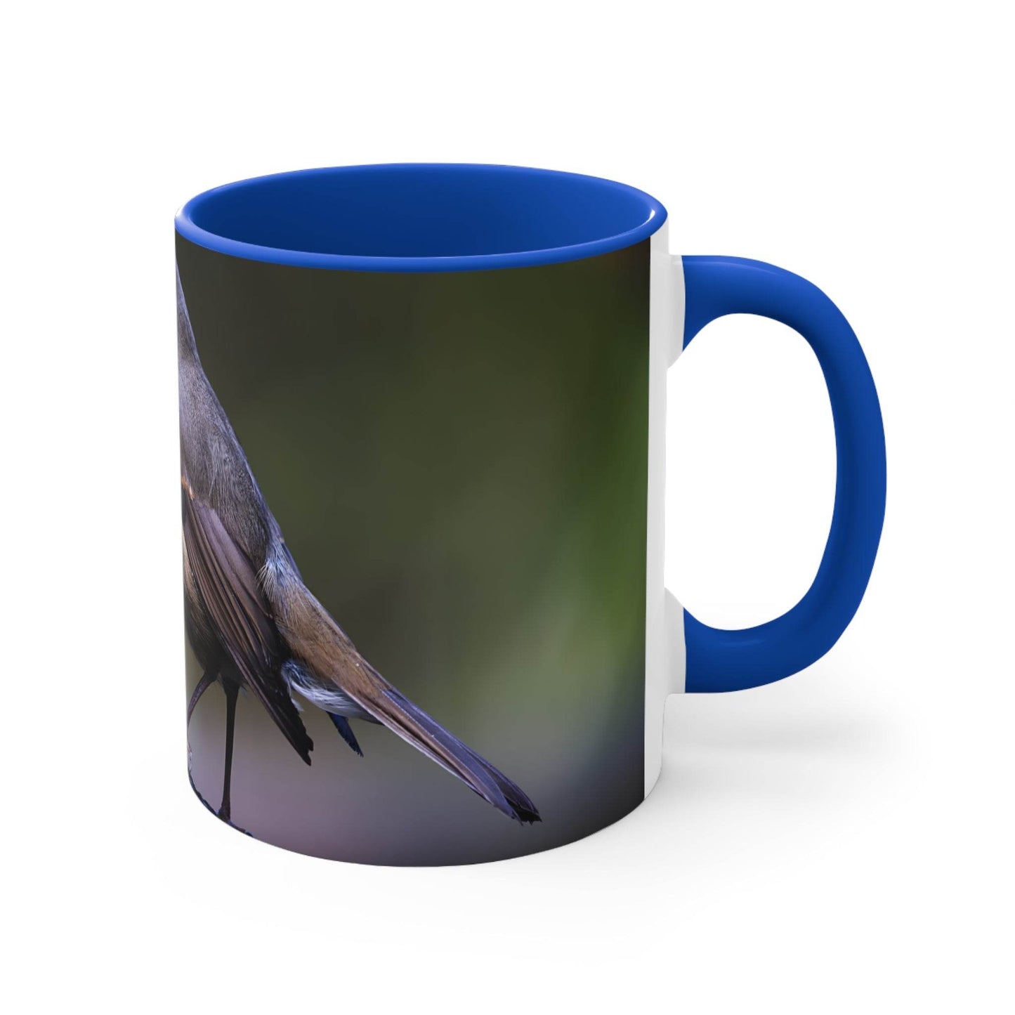 Mug - Robin Mug, White Ceramic