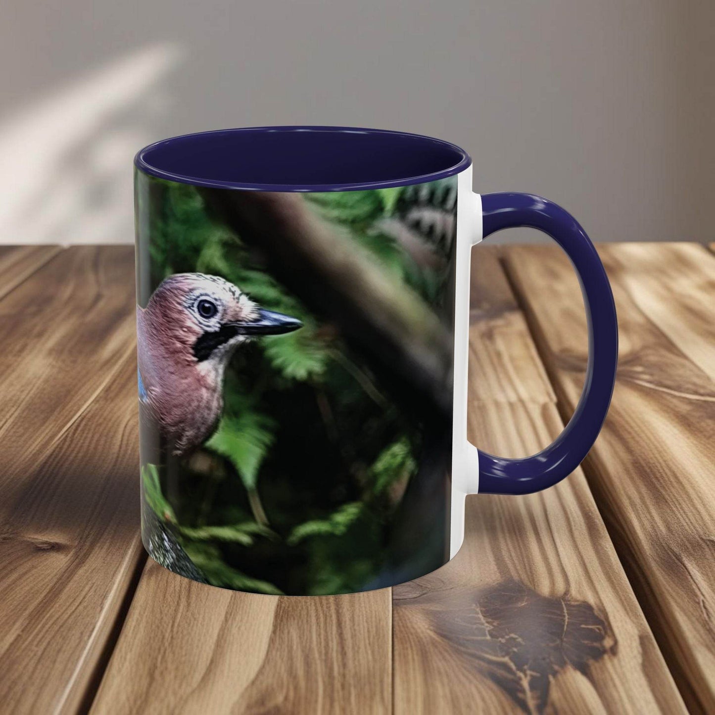 Mug - Colorful Jay, Bird Lover Coffee Mug - A Pretty Print