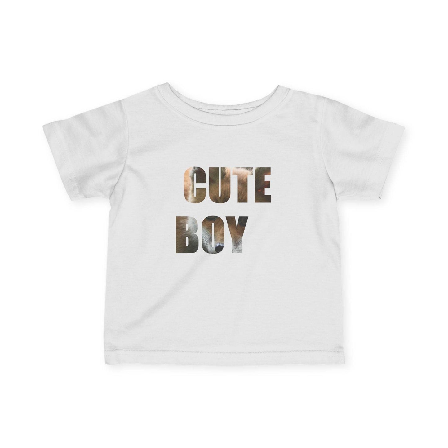 Fox Infant Tee, Cute Boy Naughty Boy Shirt, Playful Baby Top, Adorable Toddler T-Shirt, Special Occasion Outfit, Baby Shower Gift, Birthday - A Pretty Print