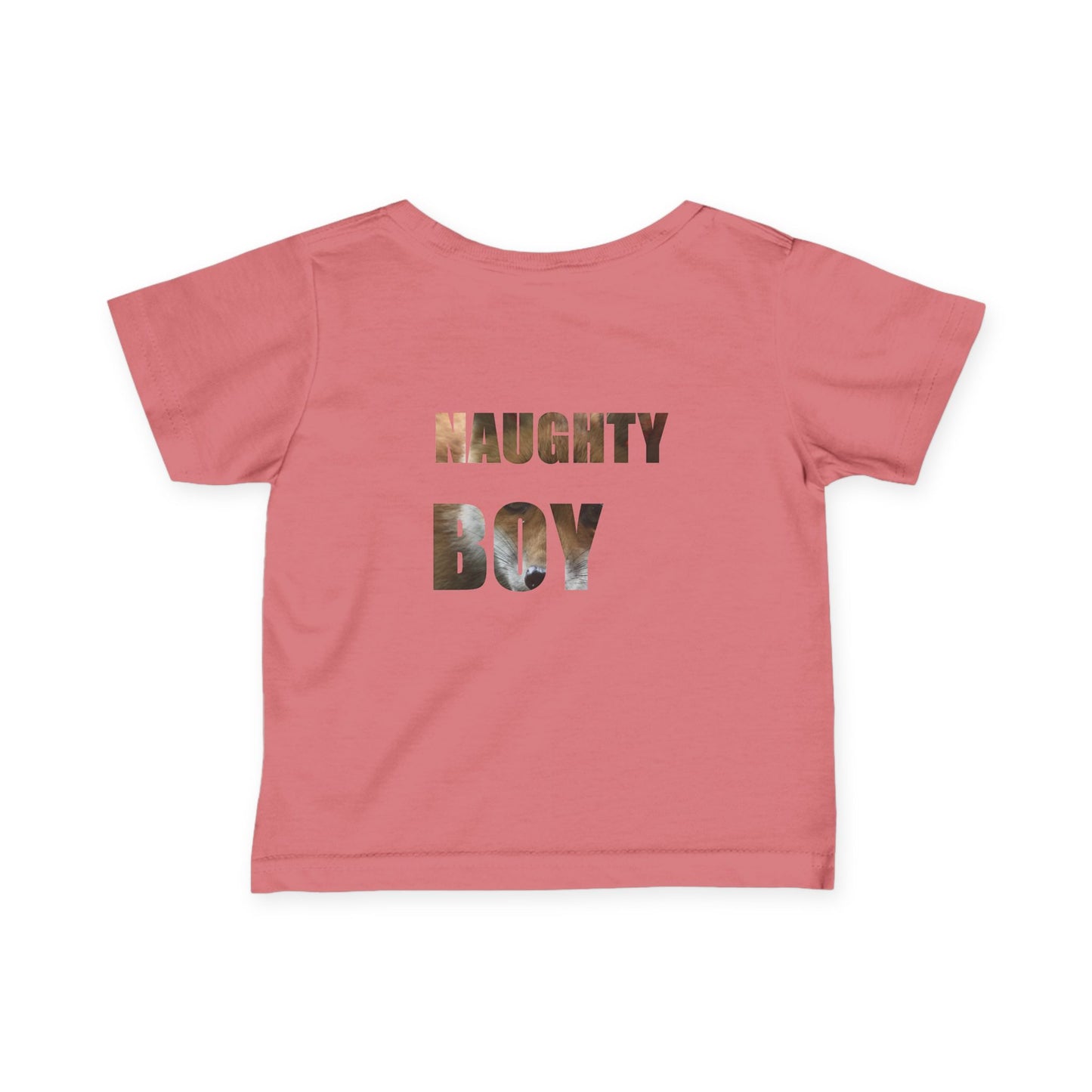 Fox Infant Tee, Cute Boy Naughty Boy Shirt, Playful Baby Top, Adorable Toddler T-Shirt, Special Occasion Outfit, Baby Shower Gift, Birthday