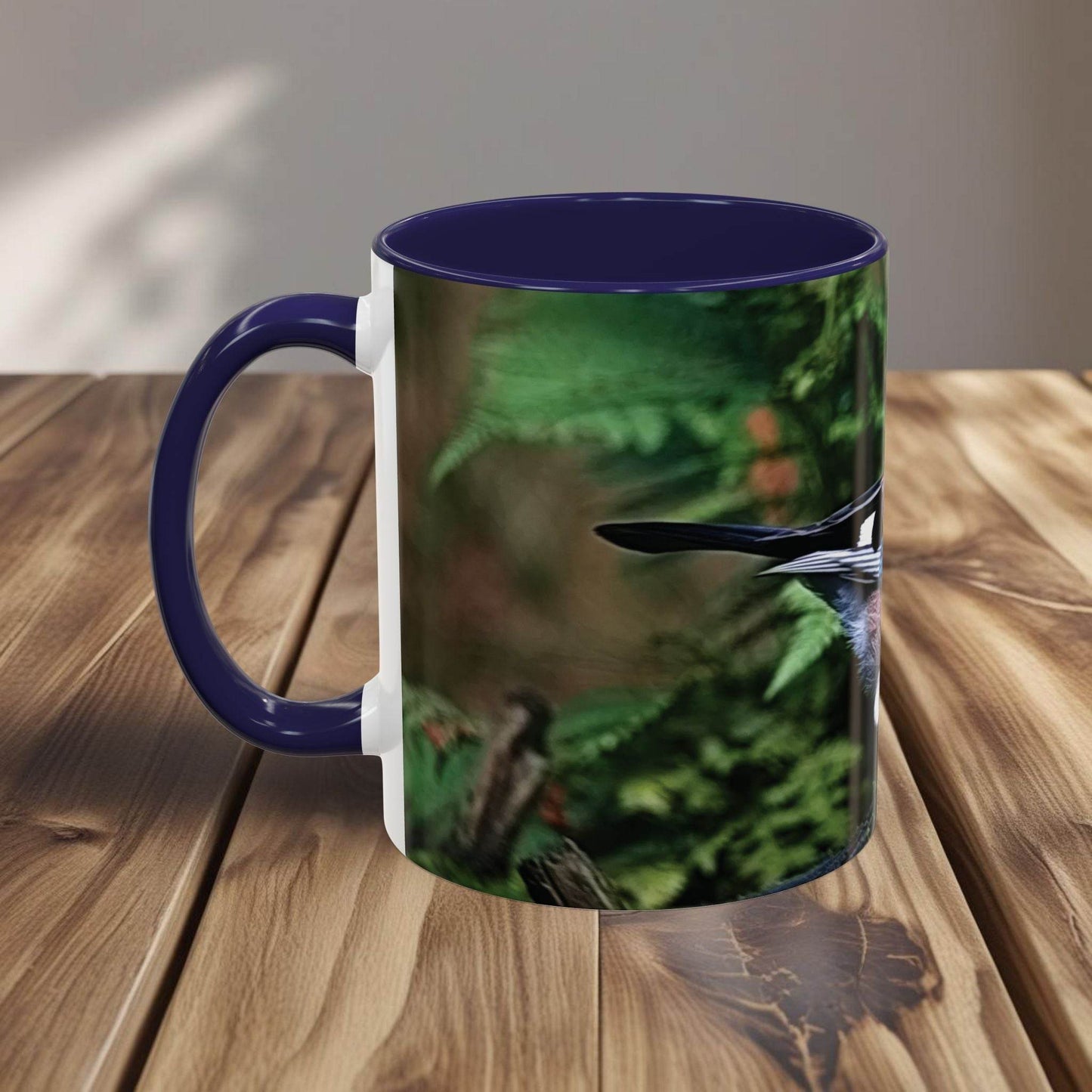 Mug - Colorful Jay, Bird Lover Coffee Mug - A Pretty Print