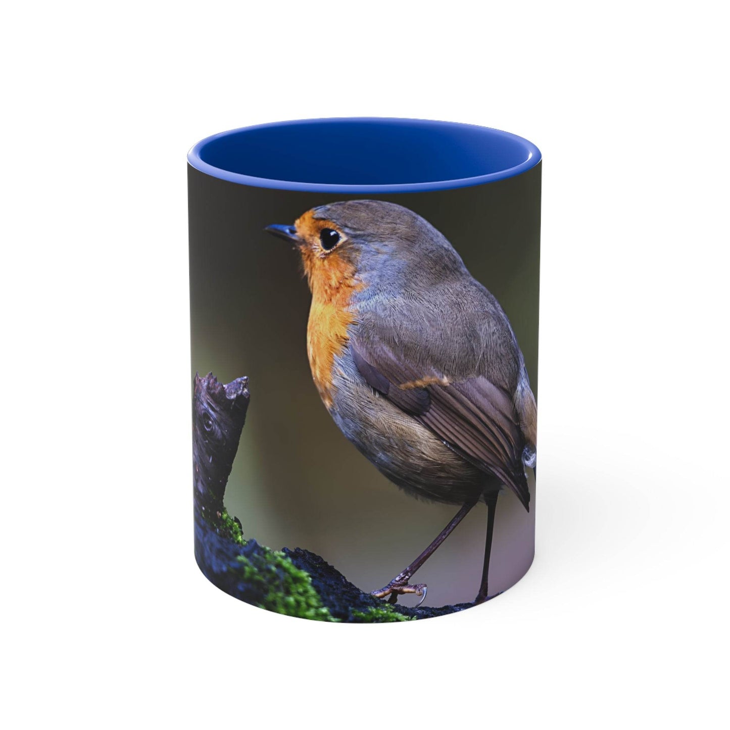 Mug - Robin Mug, White Ceramic