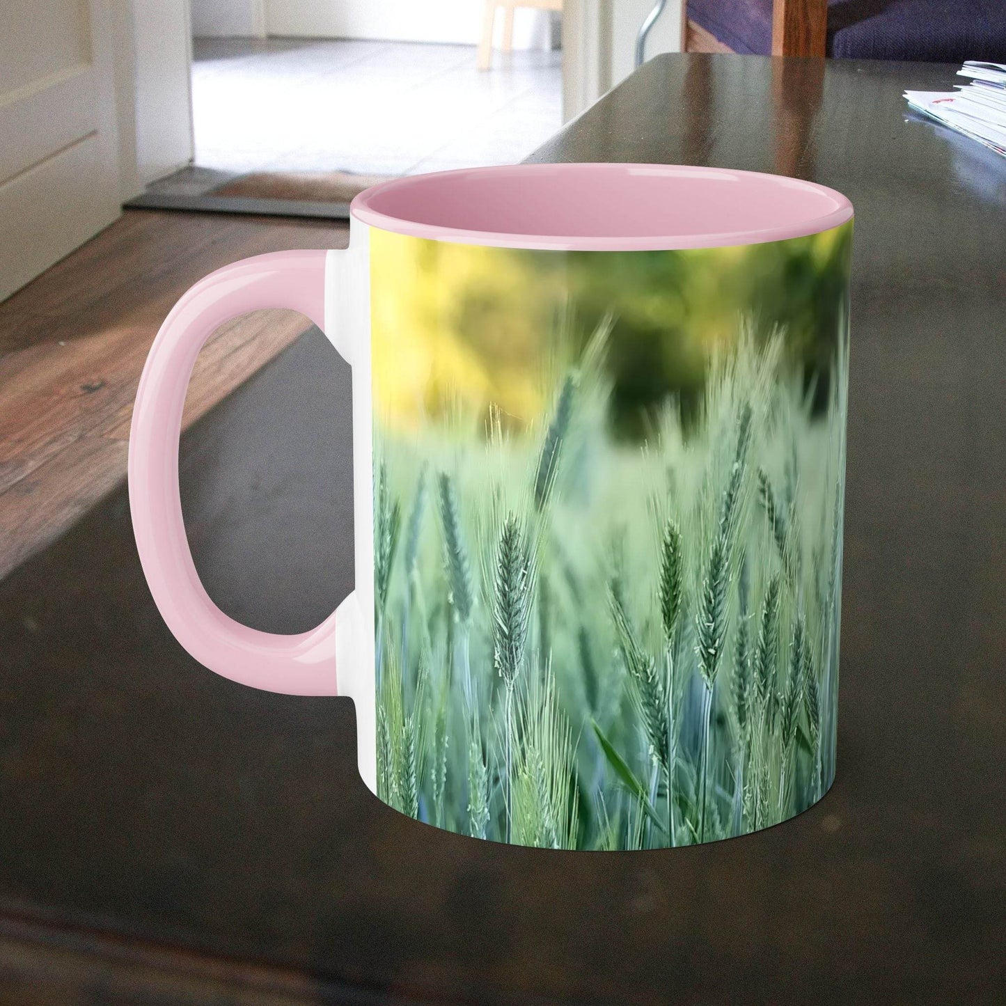 Mug - Wheat Field Design Coffee Mug