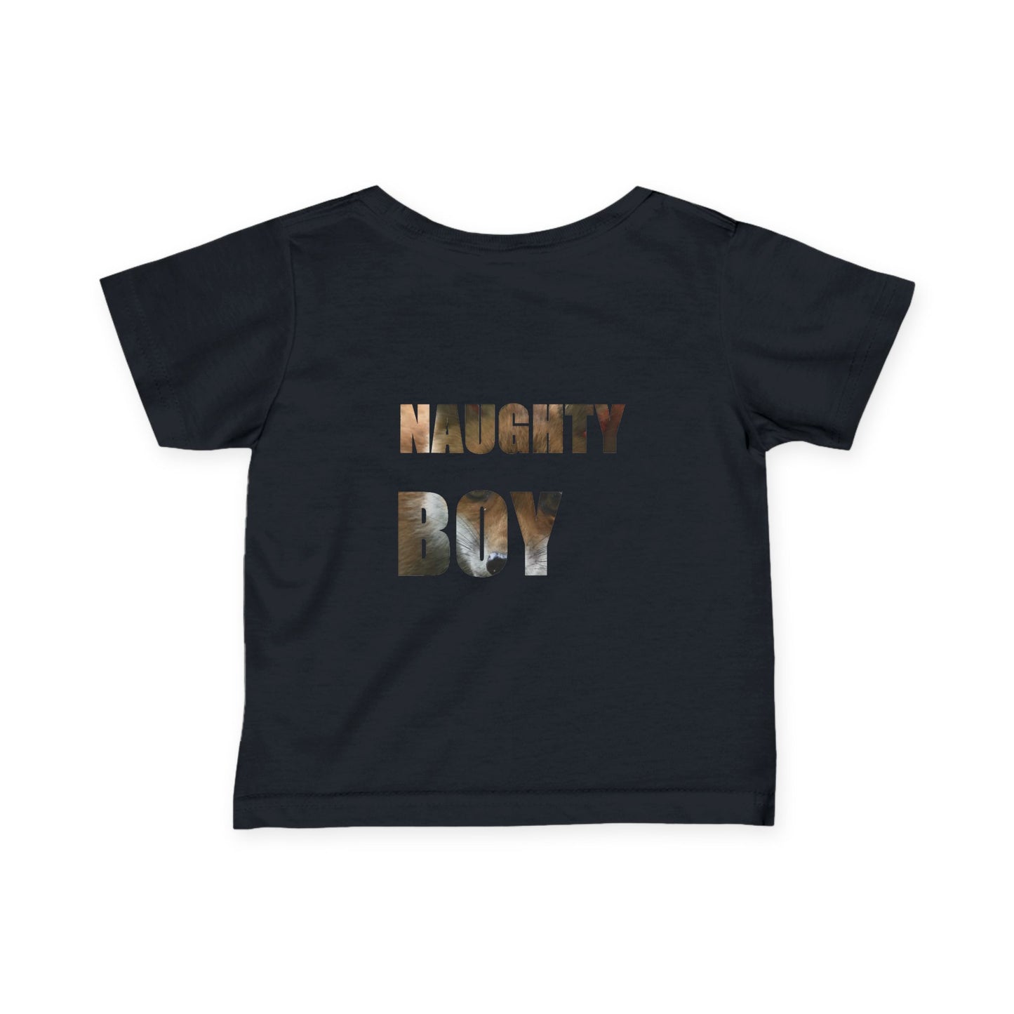 Peuter T-shirt cute boy naughty boy, baby T-shirt, baby shirt, kindertop, grappige peuterkleding met tekstontwerp