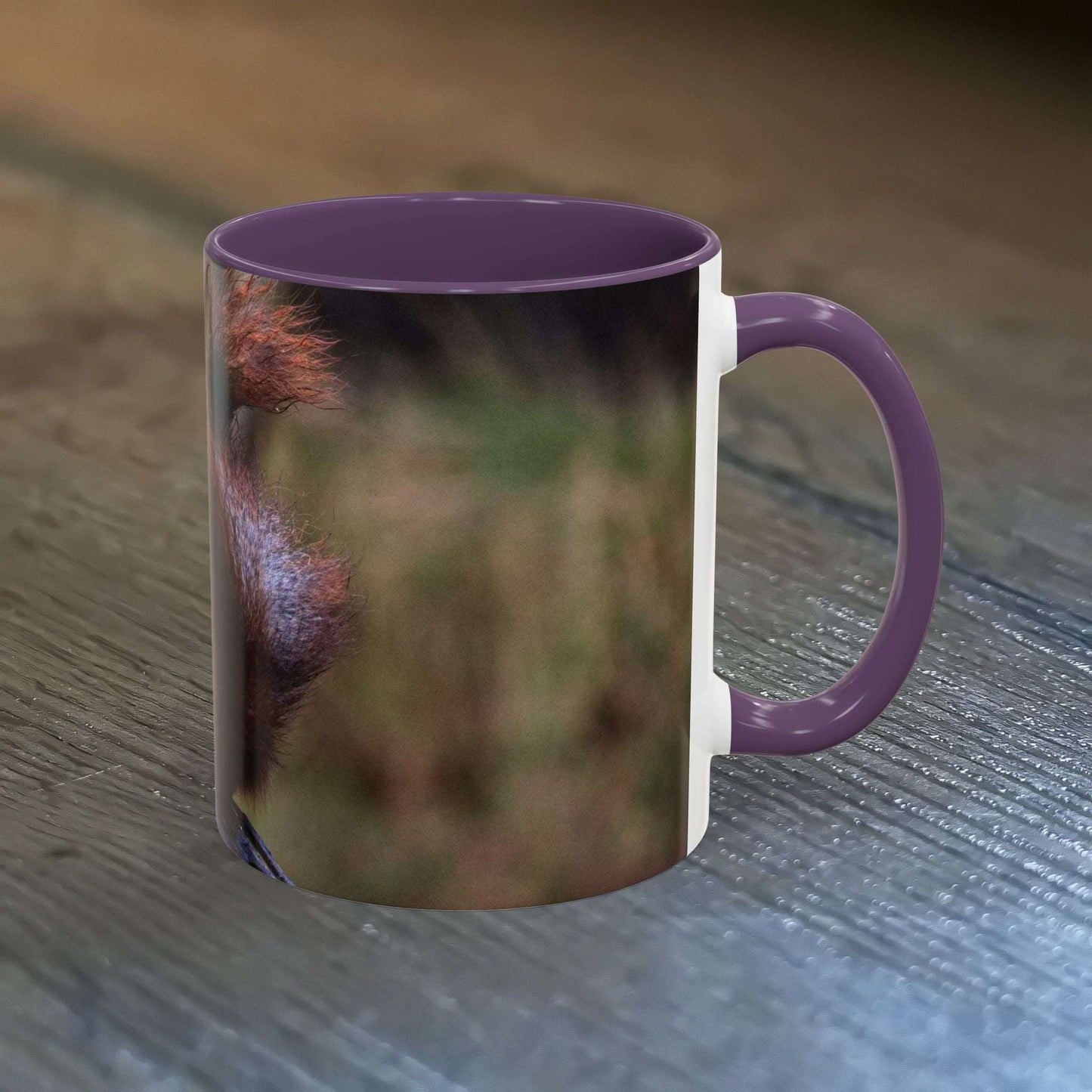 Squirrel Coffee Mug with cute animal design, durable ceramic, perfect gift for nature lovers.