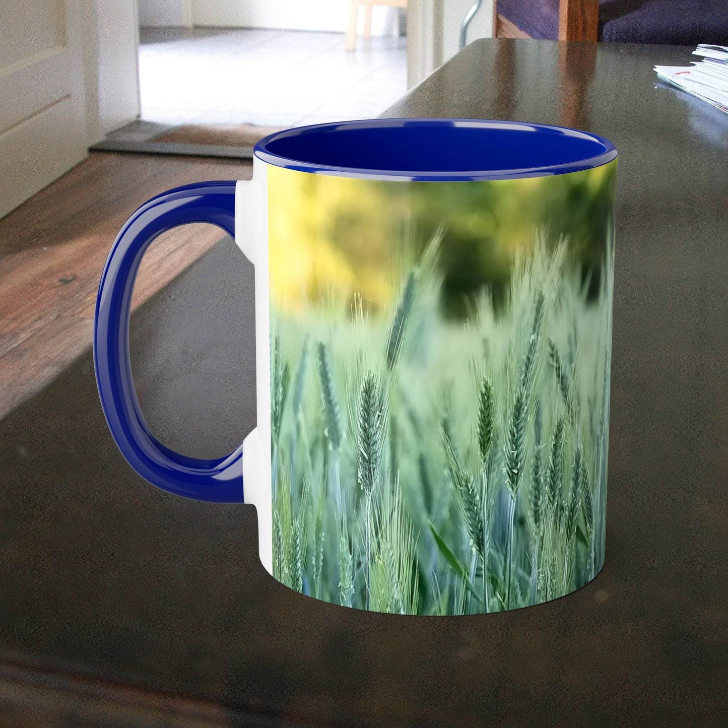 Mug - Wheat Field Design Coffee Mug