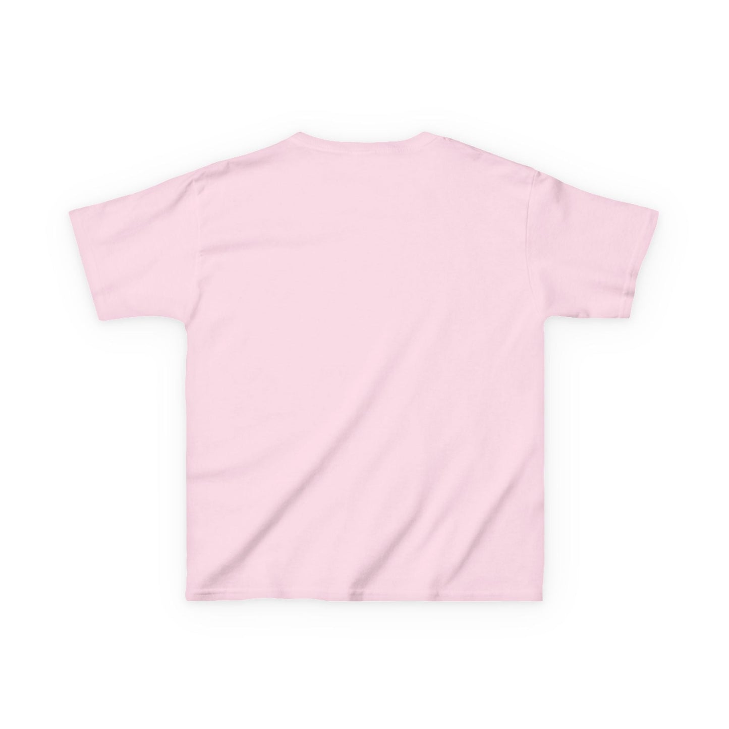 Kids pink tee for horse-loving child, soft breathable cotton.