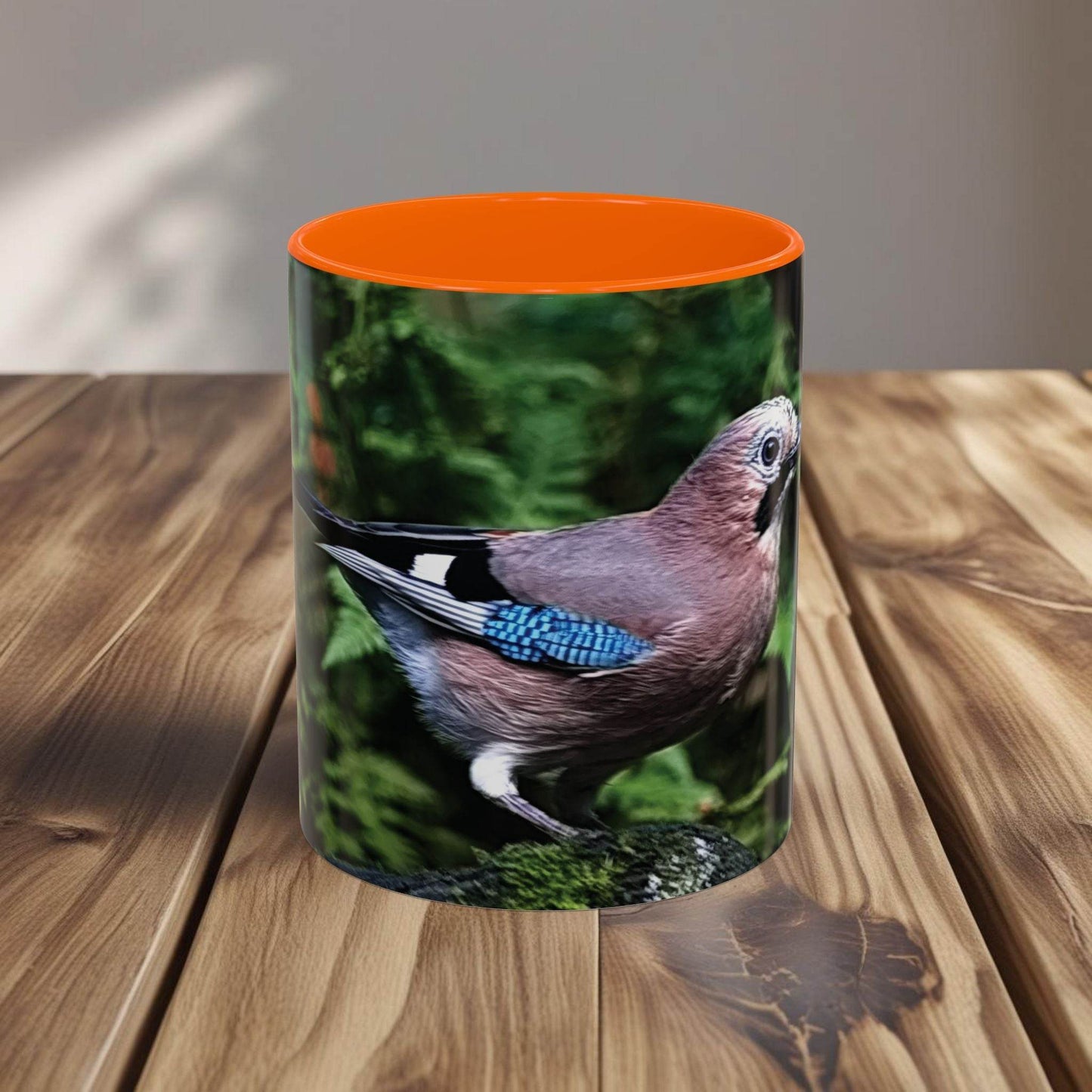Mug - Colorful Jay, Bird Lover Coffee Mug - A Pretty Print