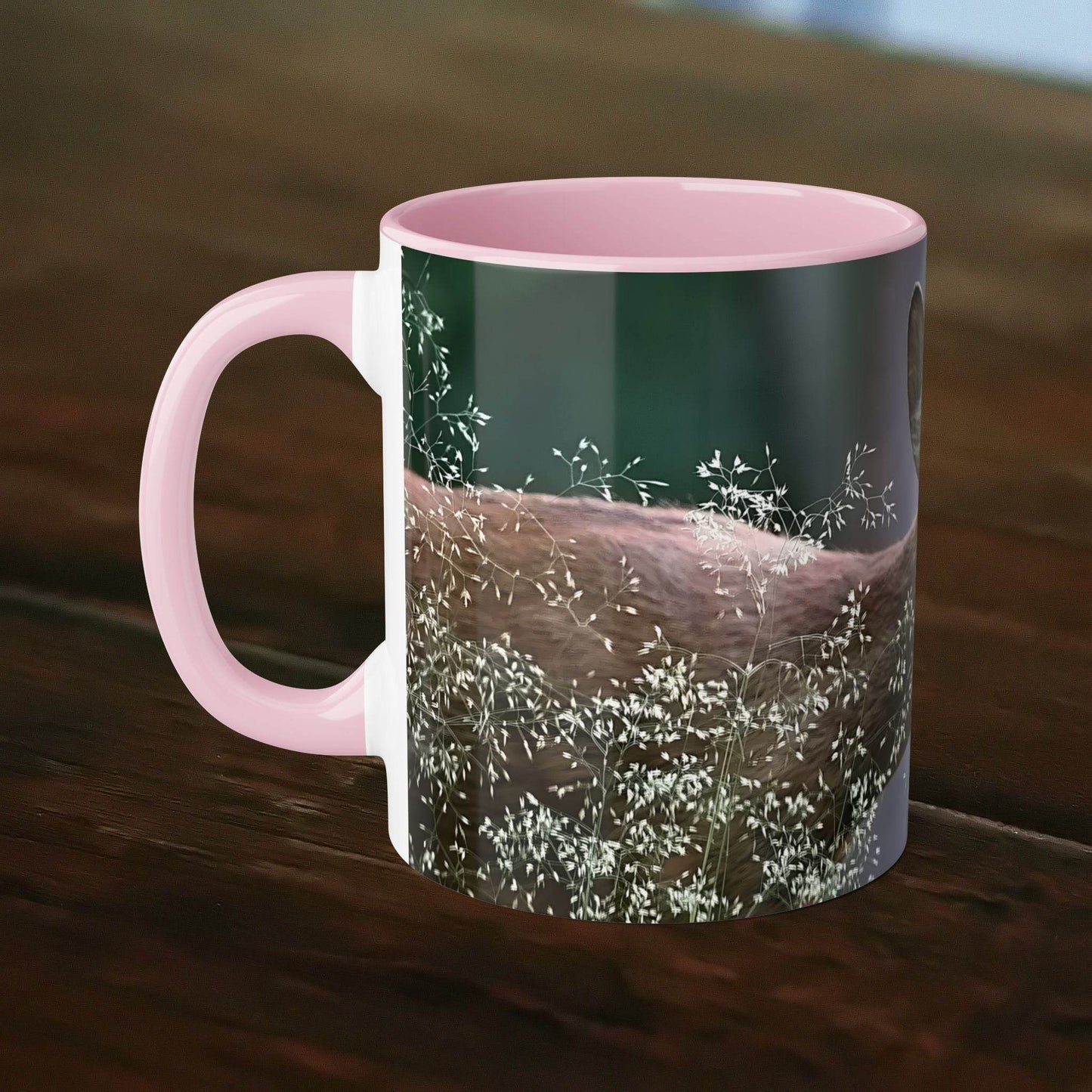 Mug Nature-Inspired Deer Print
