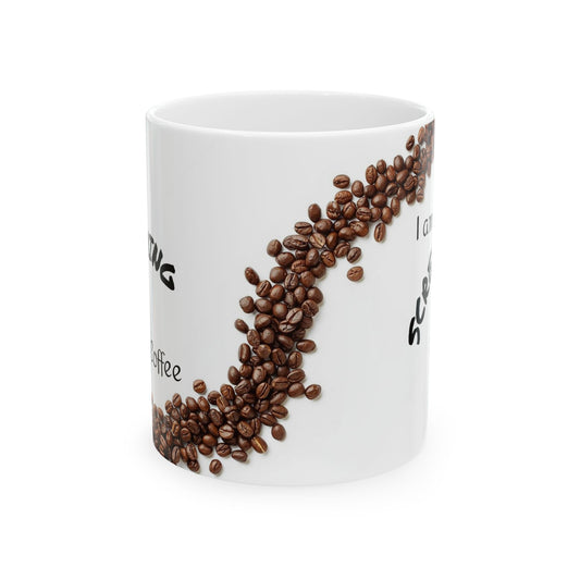 I Am Screaming For Coffee Mug | Coffee Bean Design