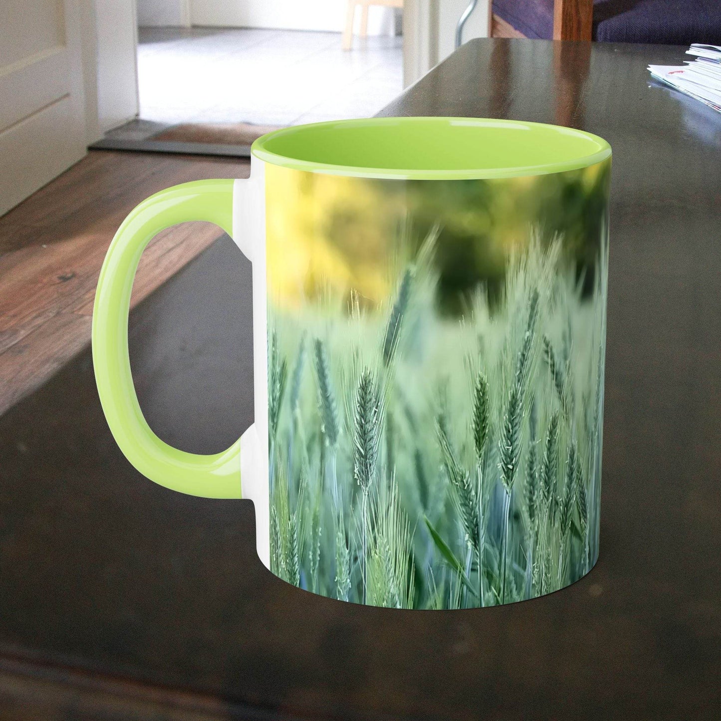 Mug - Wheat Field Design Coffee Mug