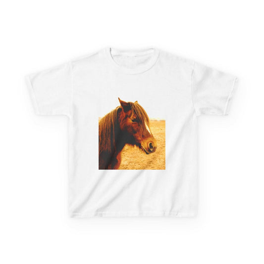 Kids Tee for Horse Loving Child - A Pretty Print