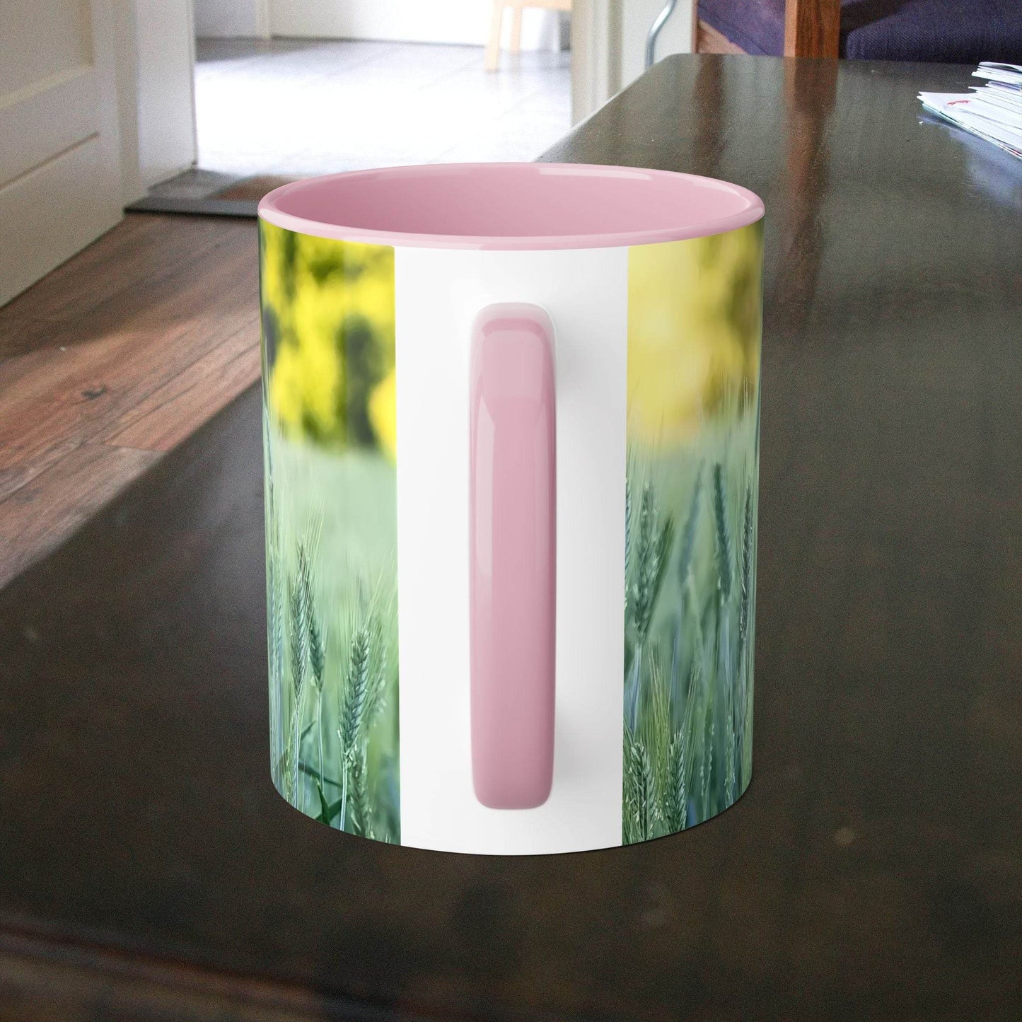 Mug - Wheat Field Design Coffee Mug