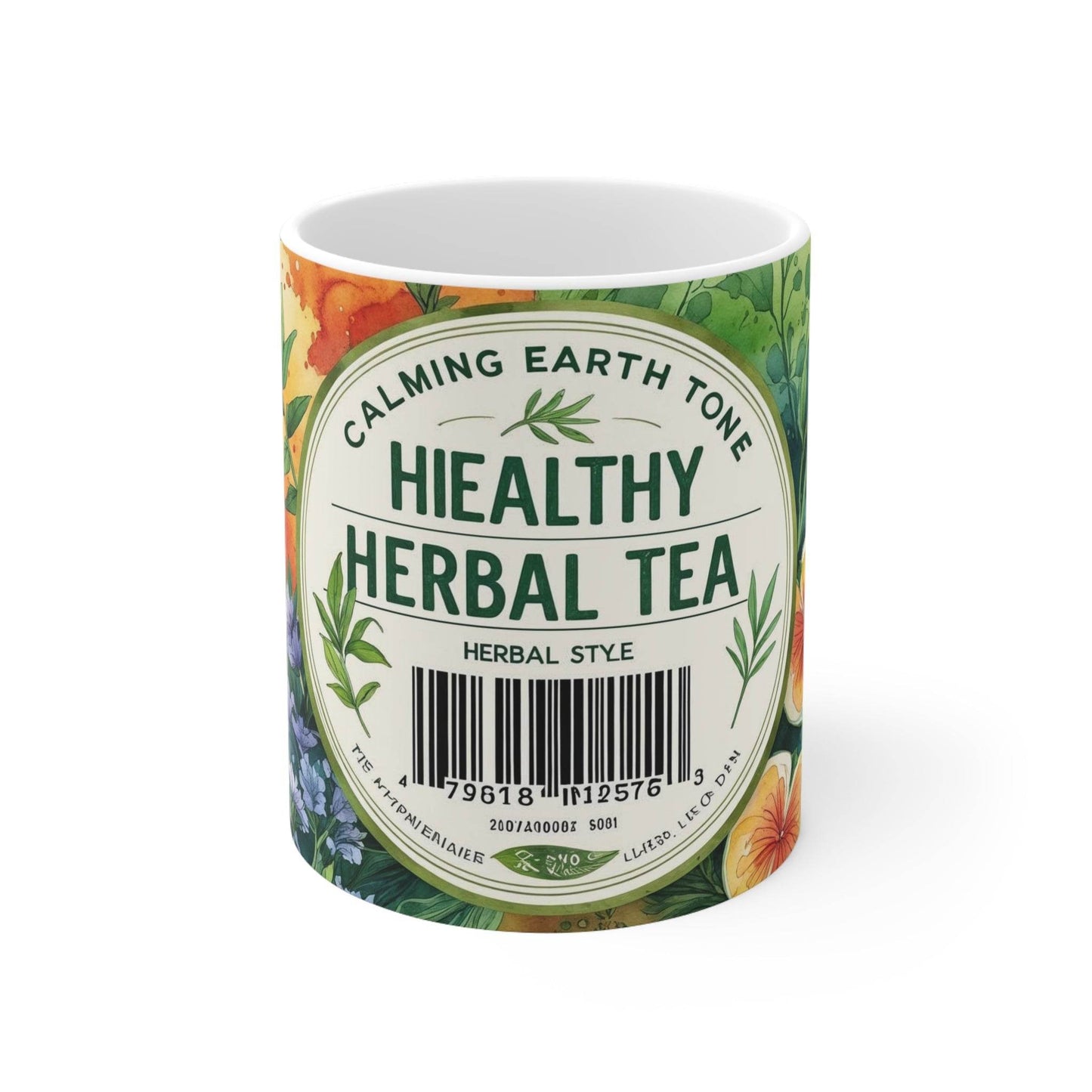 Mug - Healthy Herbal Tea - A Pretty Print