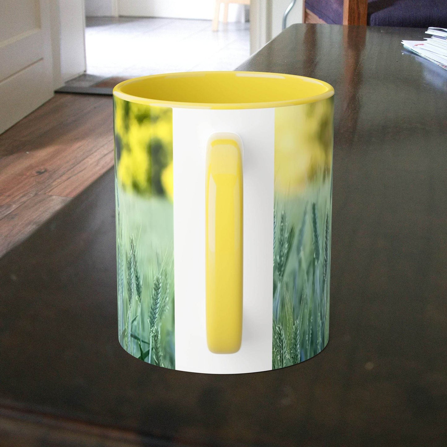 Mug - Wheat Field Design Coffee Mug