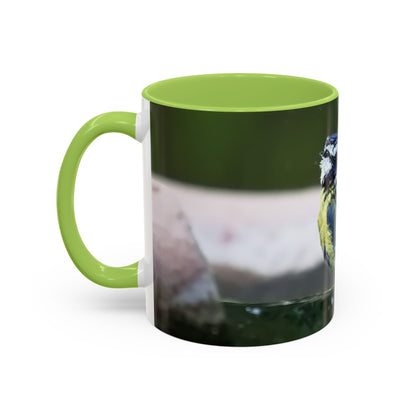 Bathing Blue Tit Mug