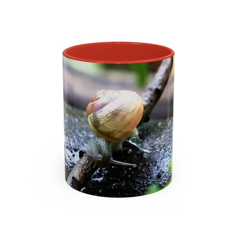 Hübsche Hausschnecken-Kaffeetasse