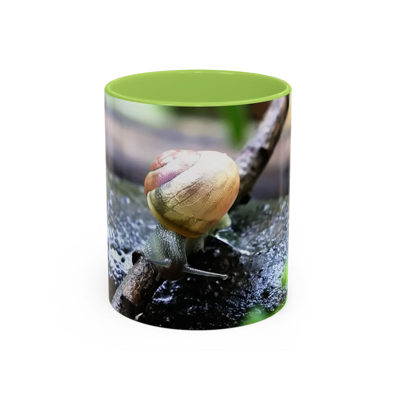 Hübsche Hausschnecken-Kaffeetasse