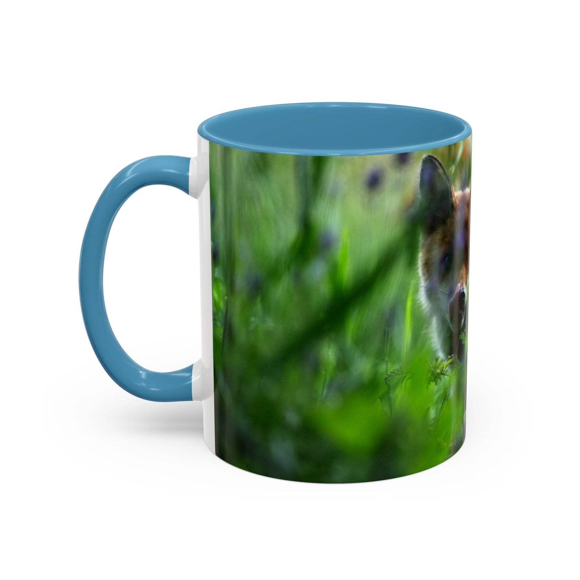 Wildlife Fox Ceramic Mug | Coffee Cup for Nature Lovers - A Pretty Print