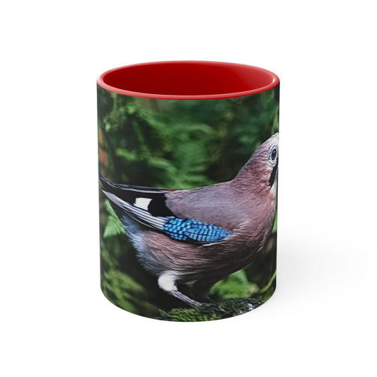 Mug - Colorful Jay, Bird Lover Coffee Mug - A Pretty Print